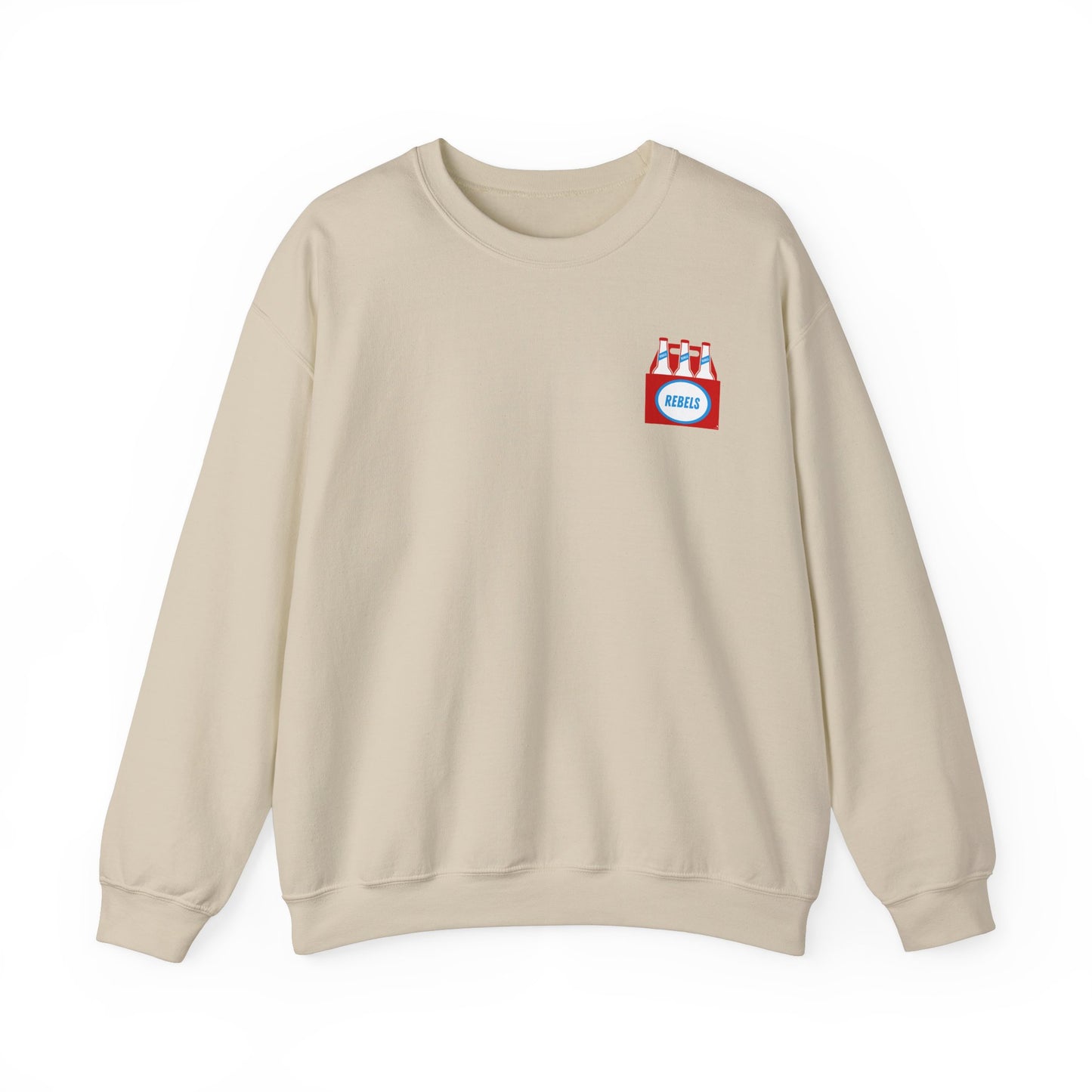 REBELS beer bottle Crewneck Sweatshirt