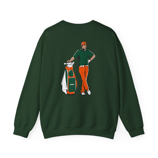 CANES Golf Guy Crewneck Sweatshirt