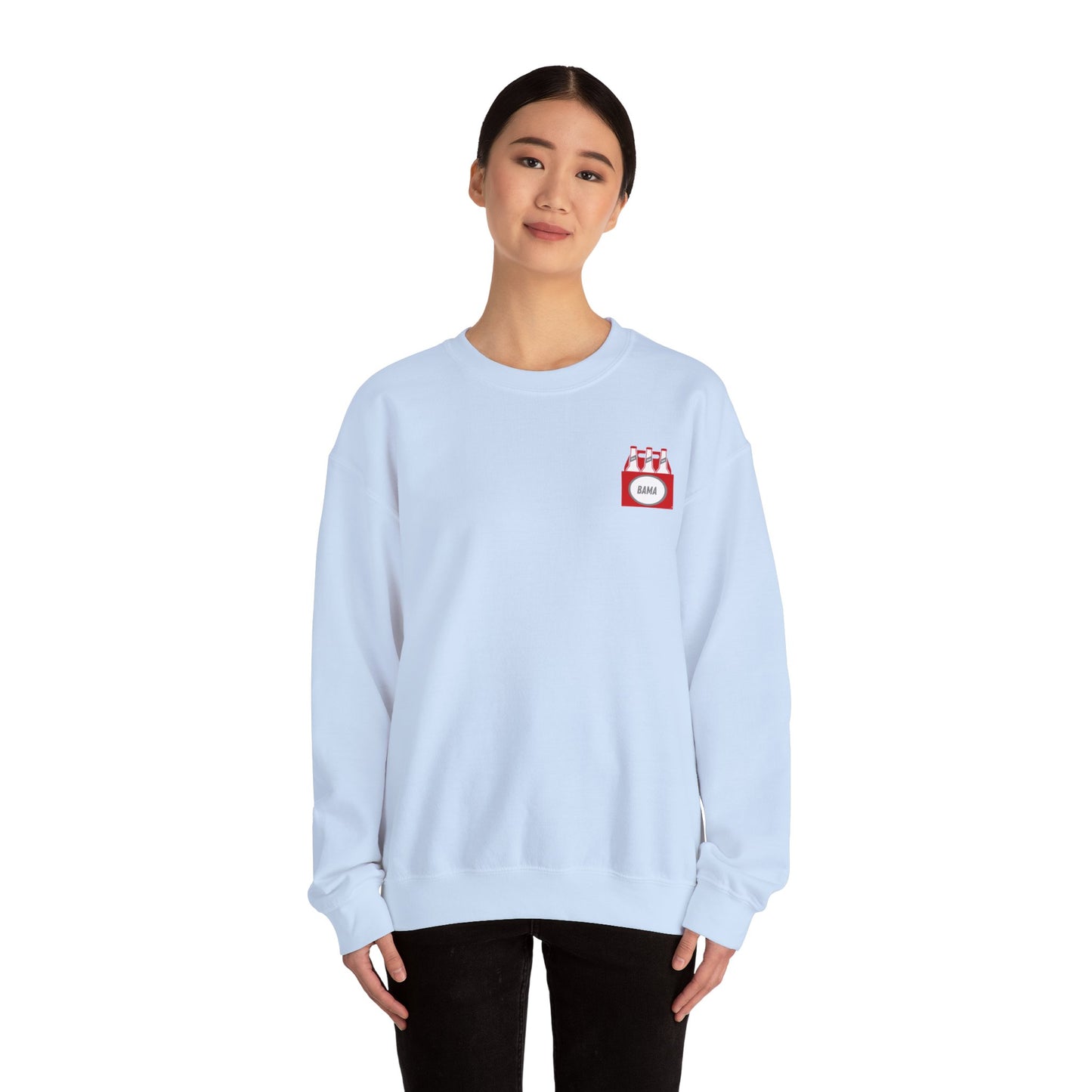 BAMA beer bottle Crewneck Sweatshirt