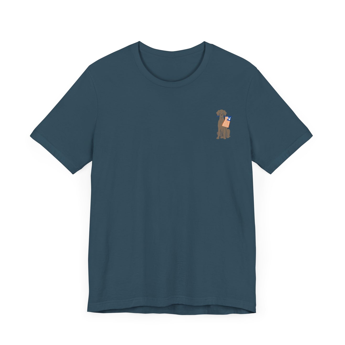 DOG Weimaraner gators Short Sleeve Tee