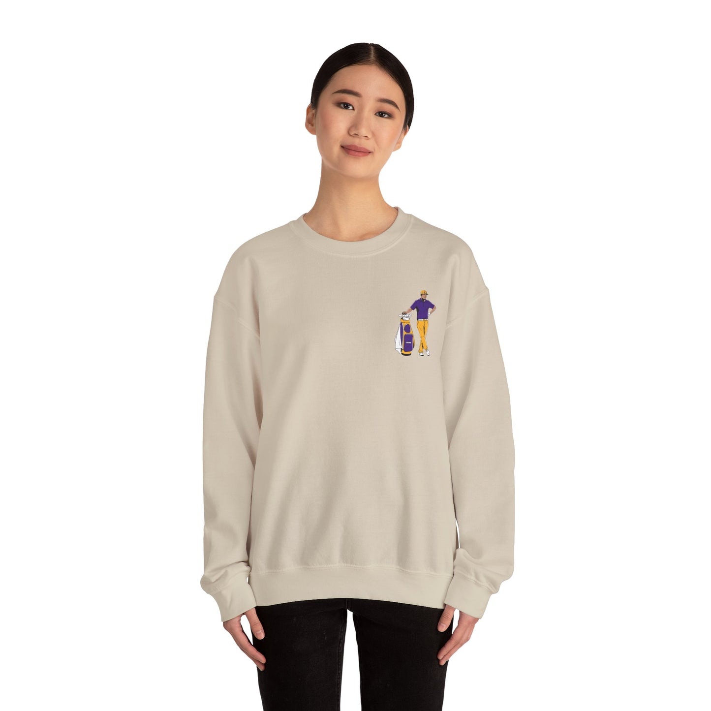 TIGERS Golf Guy Crewneck Sweatshirt