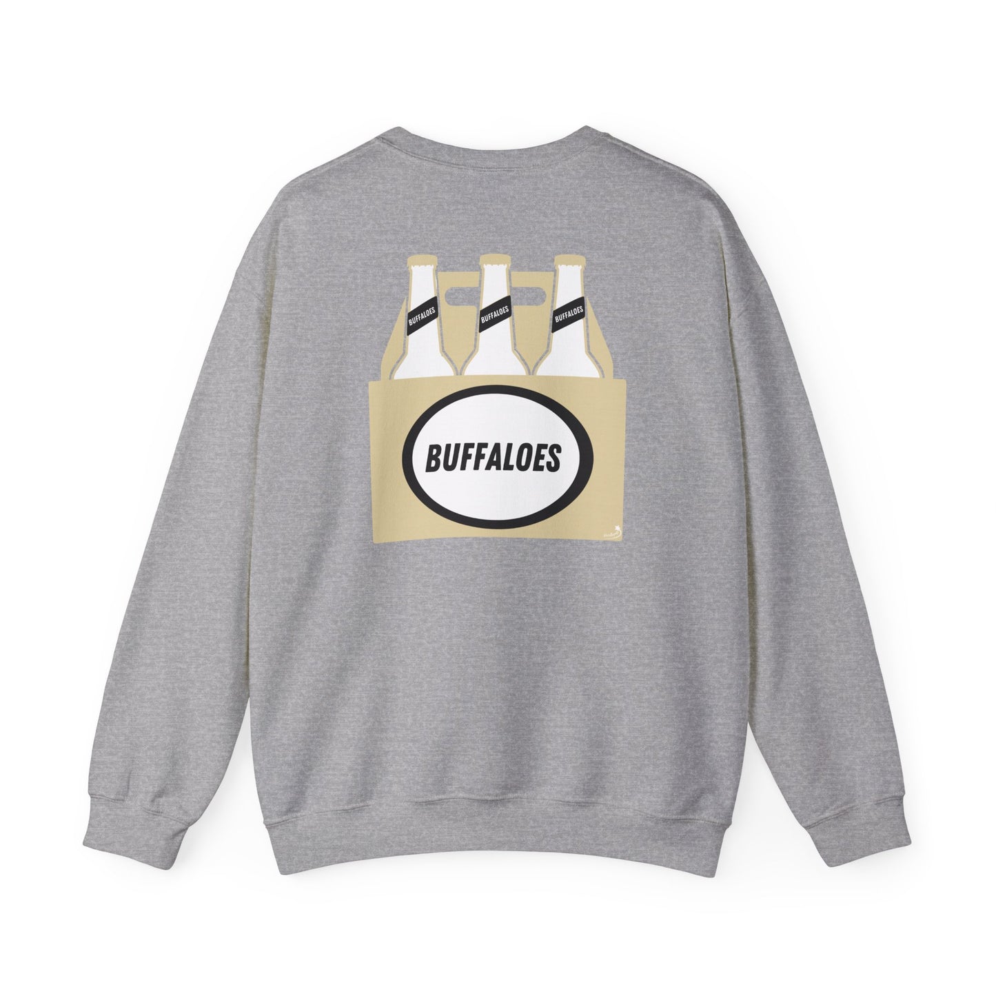 BUFFALOES beer bottle Crewneck Sweatshirt