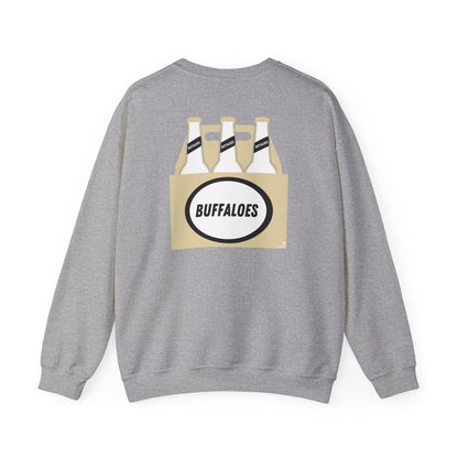 BUFFALOES beer bottle Crewneck Sweatshirt