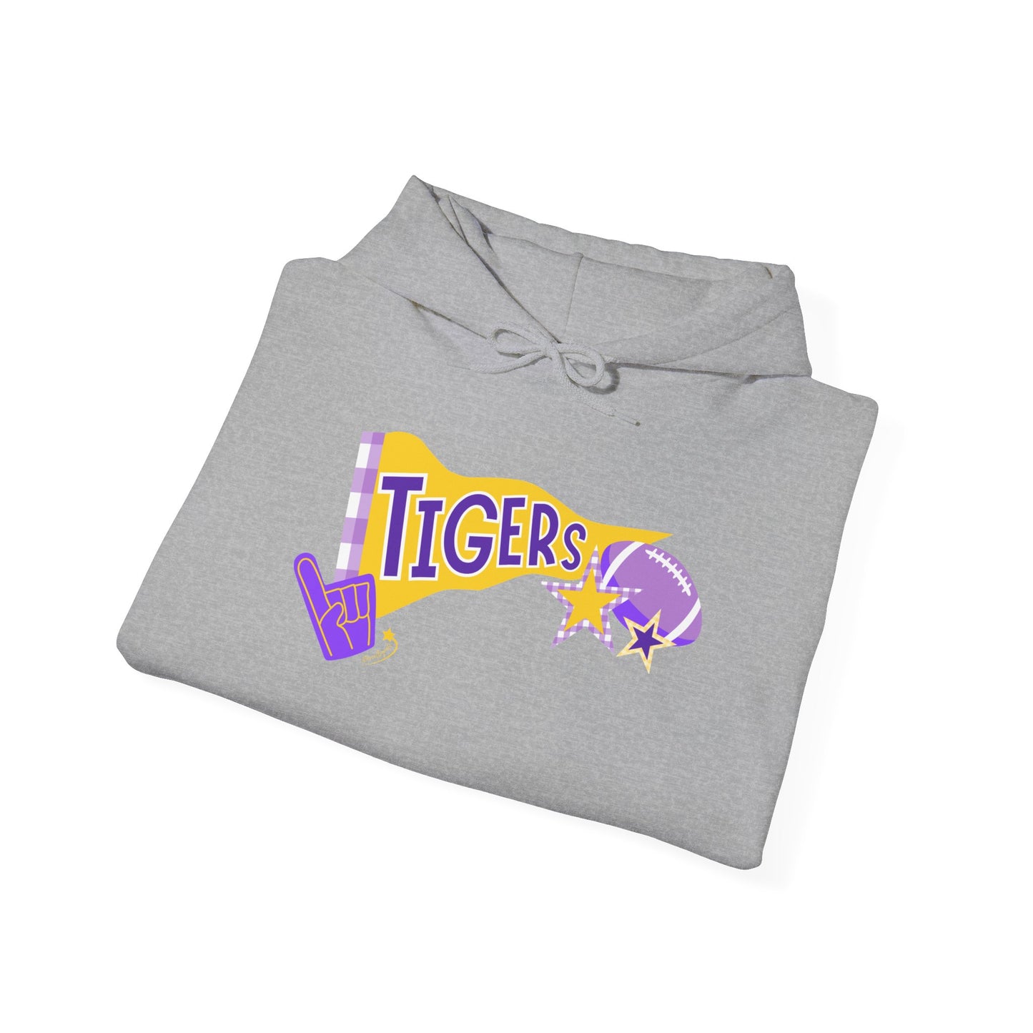 Tigers pennant Hooded Sweatshirt