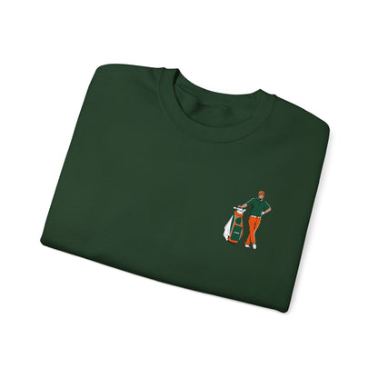 CANES Golf Guy Crewneck Sweatshirt