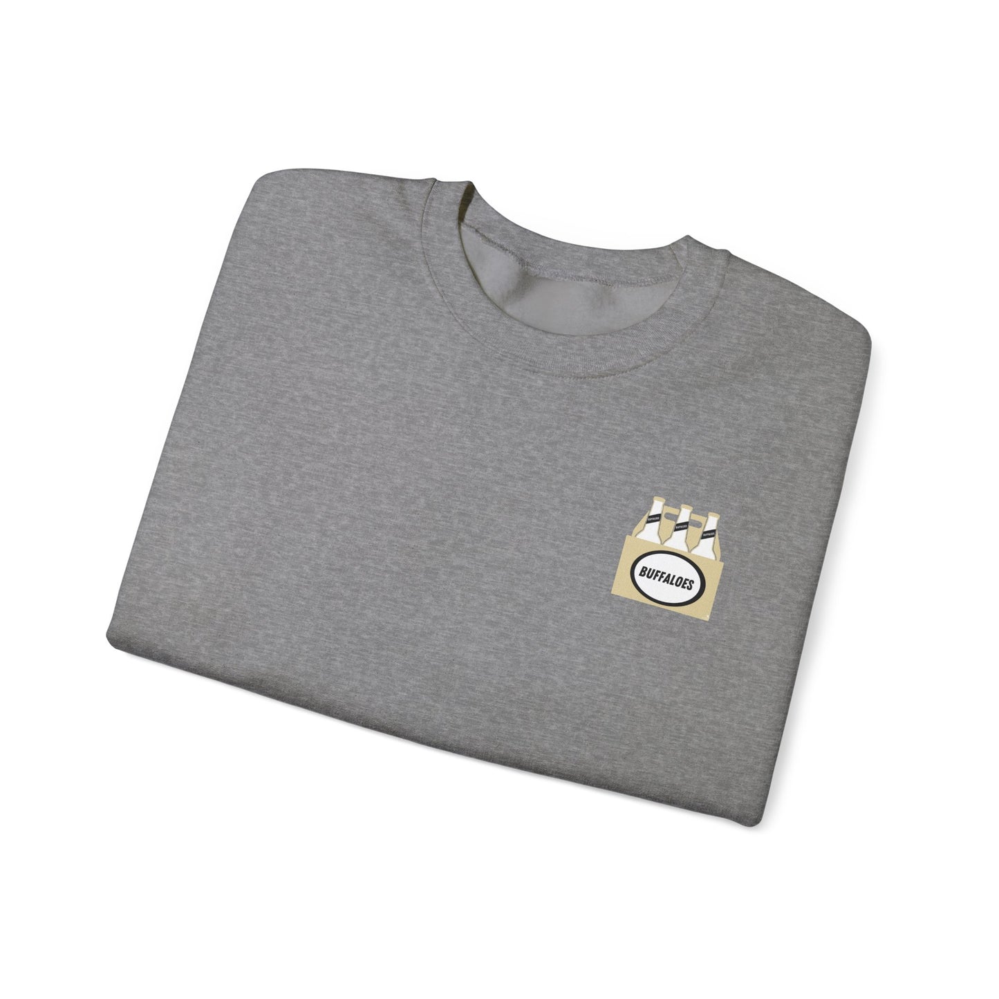 BUFFALOES beer bottle Crewneck Sweatshirt