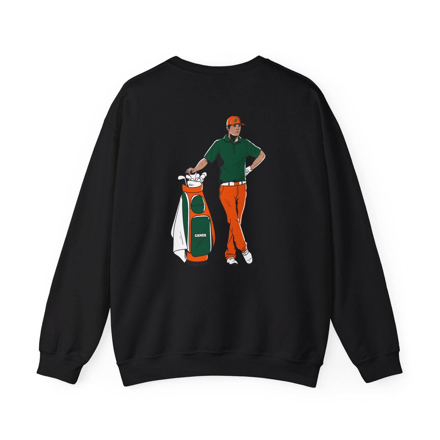 CANES Golf Guy Crewneck Sweatshirt