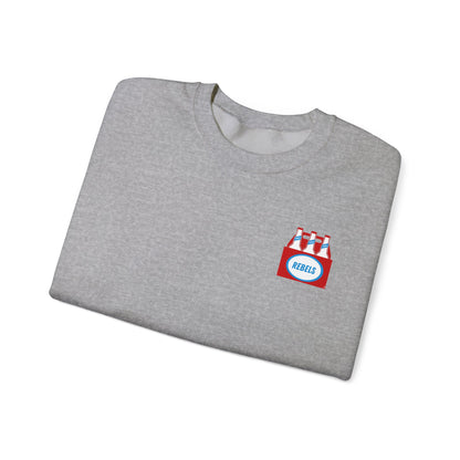 REBELS beer bottle Crewneck Sweatshirt