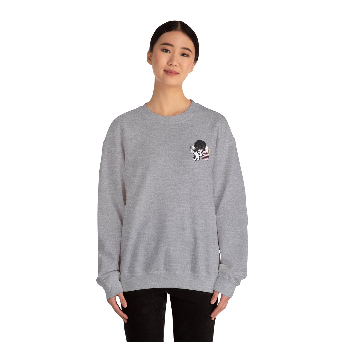 DOG havanese noles  Crewneck Sweatshirt