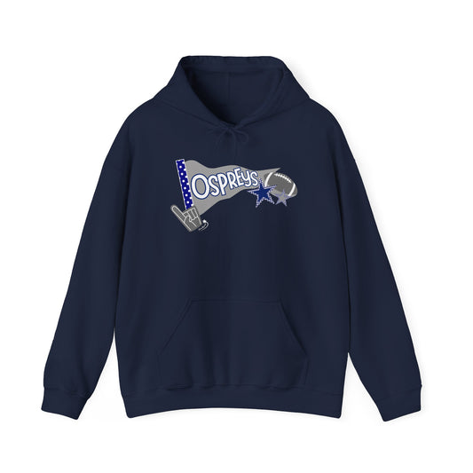 OSPREYS pennant Hooded Sweatshirt