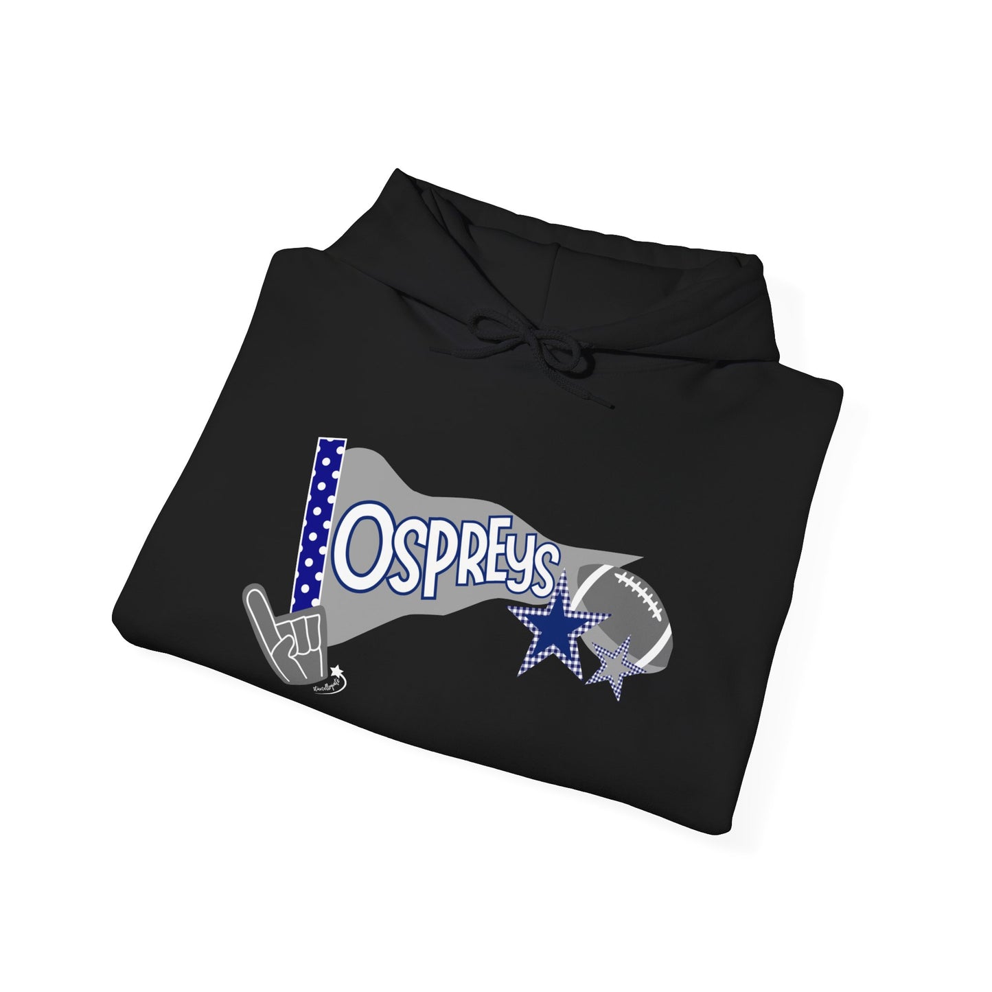 OSPREYS pennant Hooded Sweatshirt