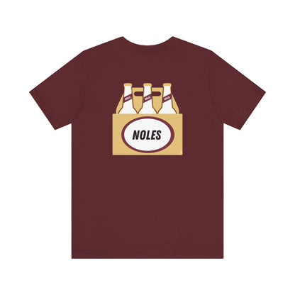 NOLES beer bottle t-shirt