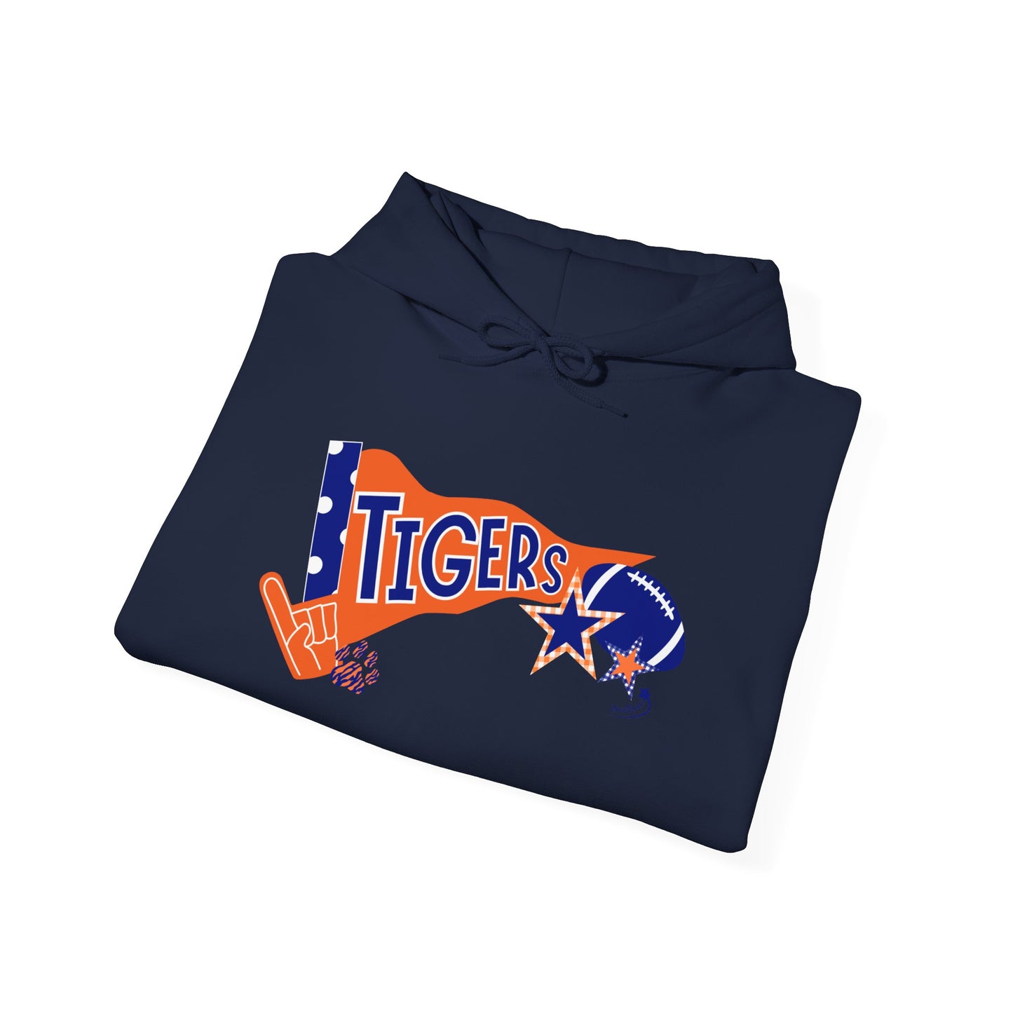 TIGERS AU pennant Hooded Sweatshirt