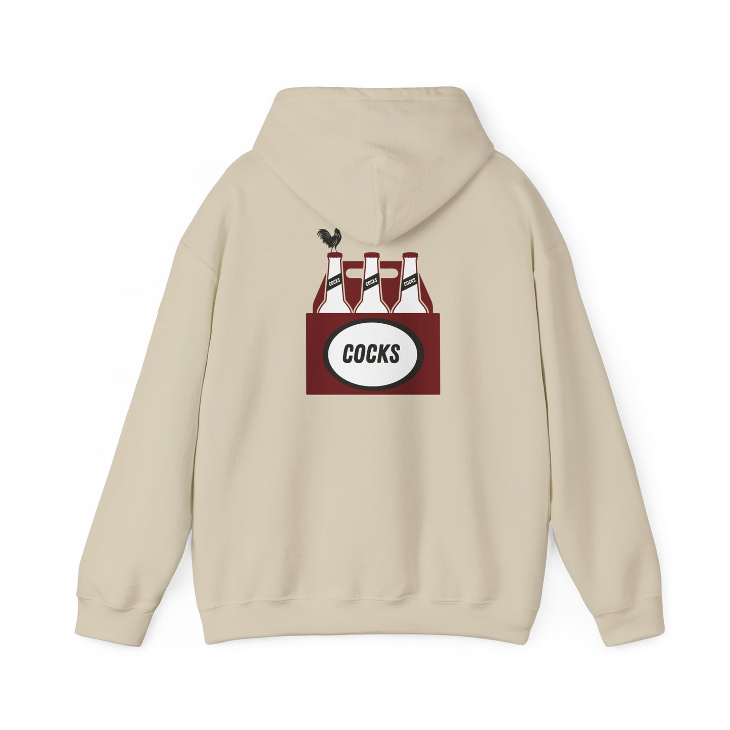 COCKS Beer Bottle Hooded Sweatshirt