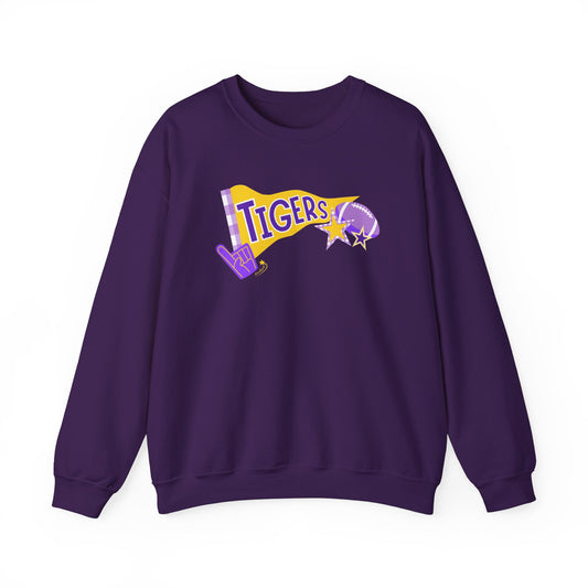 TIGERS pennant Crewneck Sweatshirt