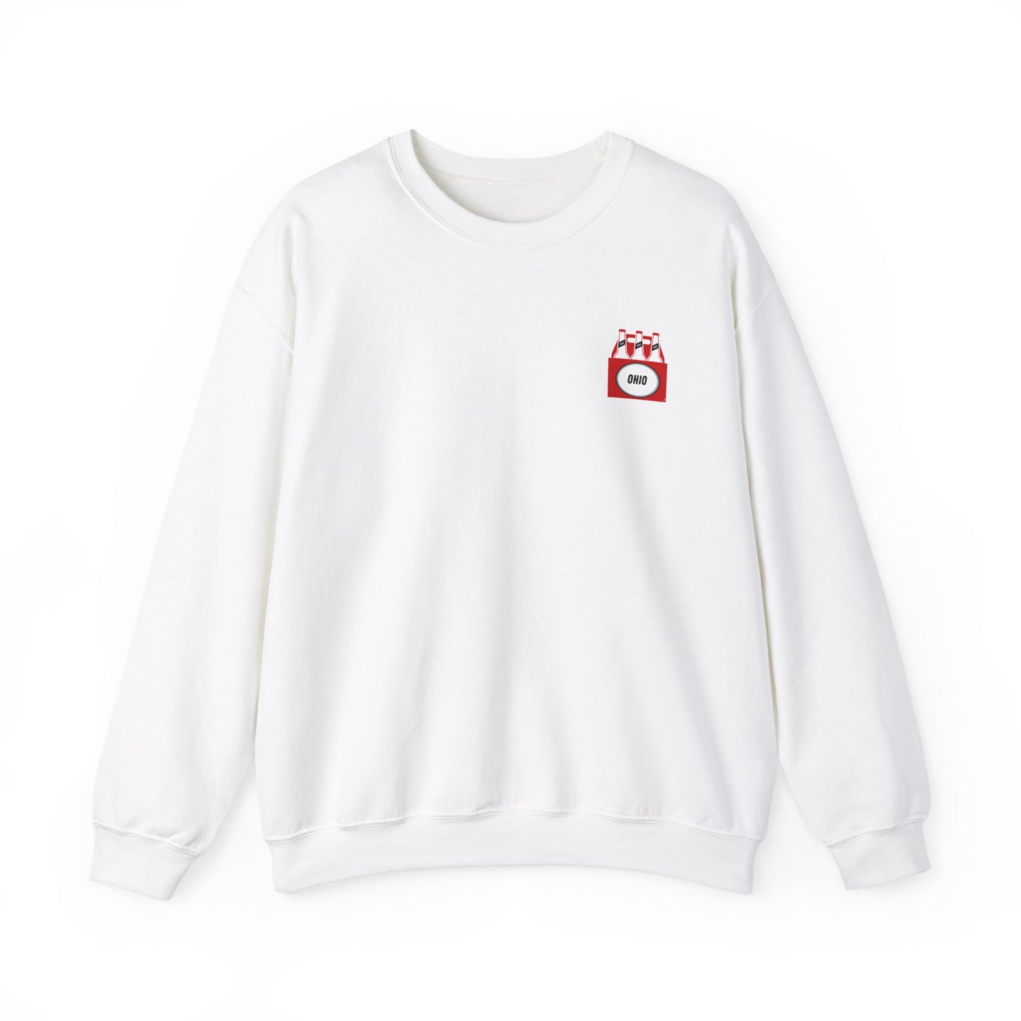 OHIO beer bottle Crewneck Sweatshirt