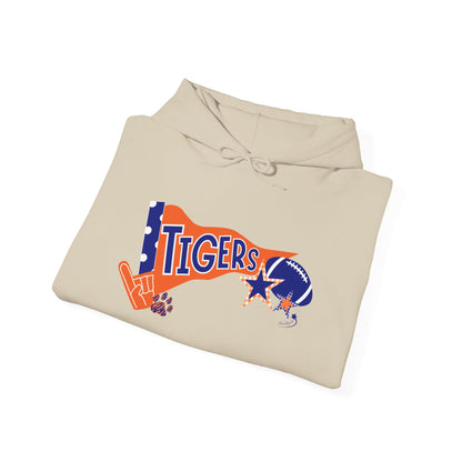 TIGERS AU pennant Hooded Sweatshirt