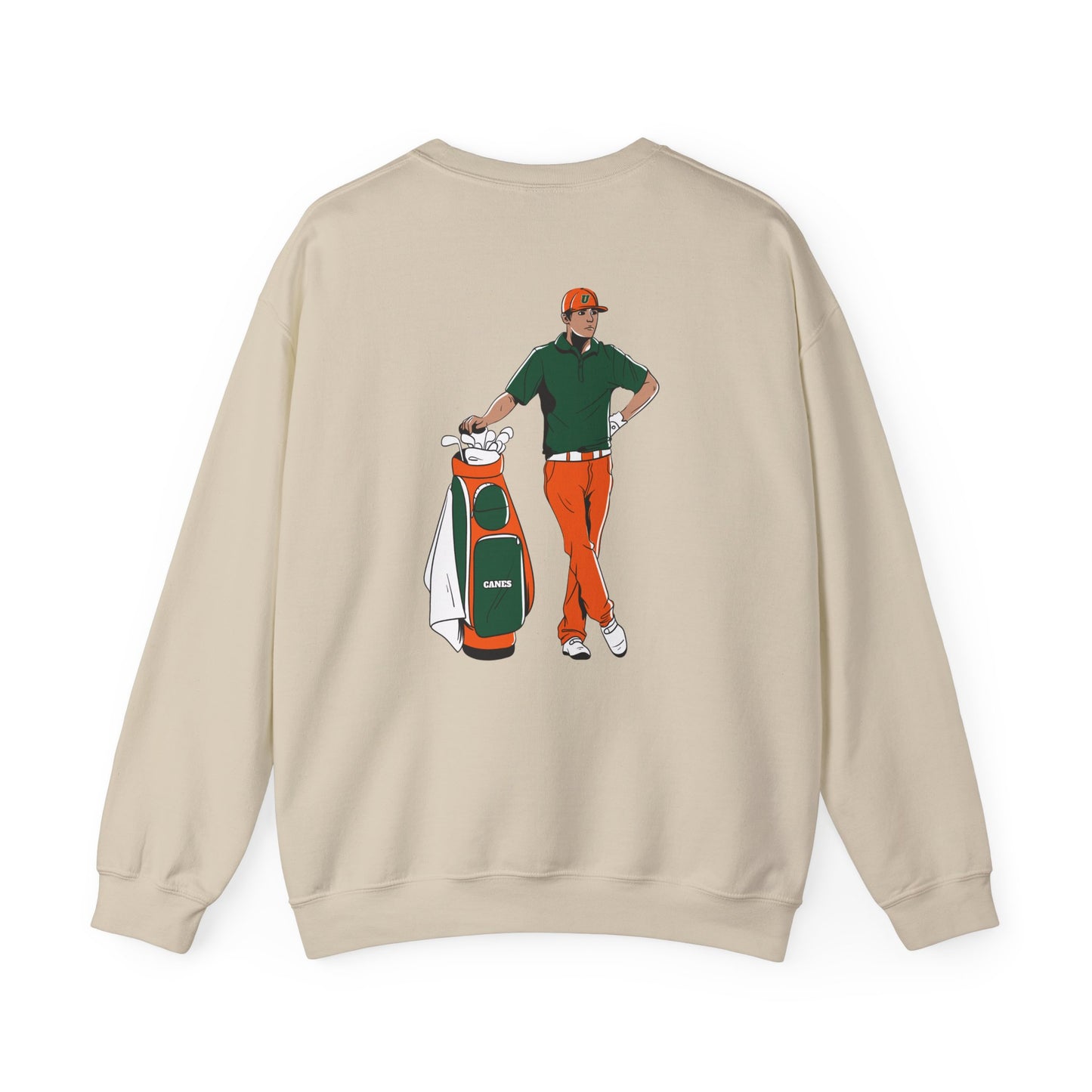 CANES Golf Guy Crewneck Sweatshirt