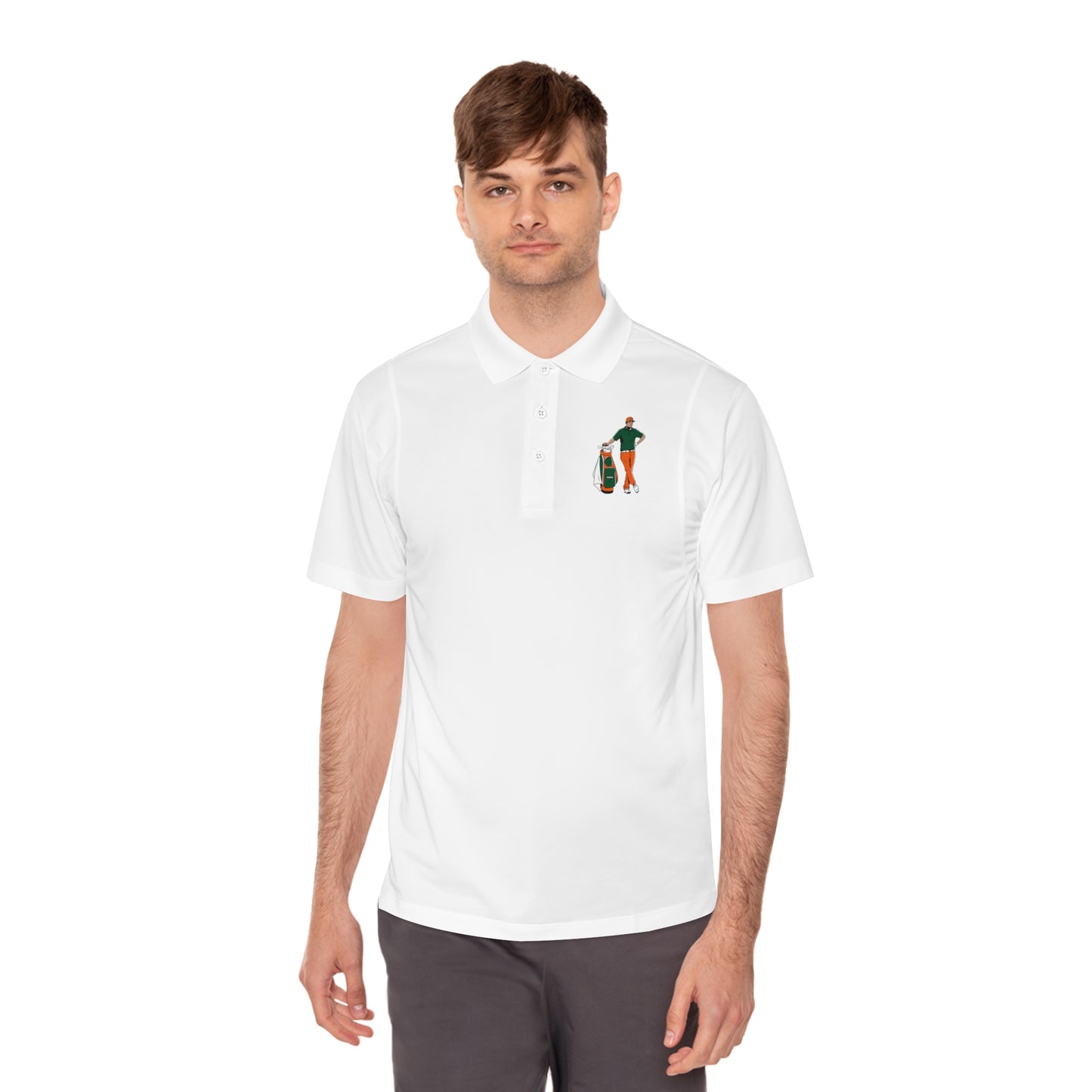 CANES Golf Guy Polo Shirt