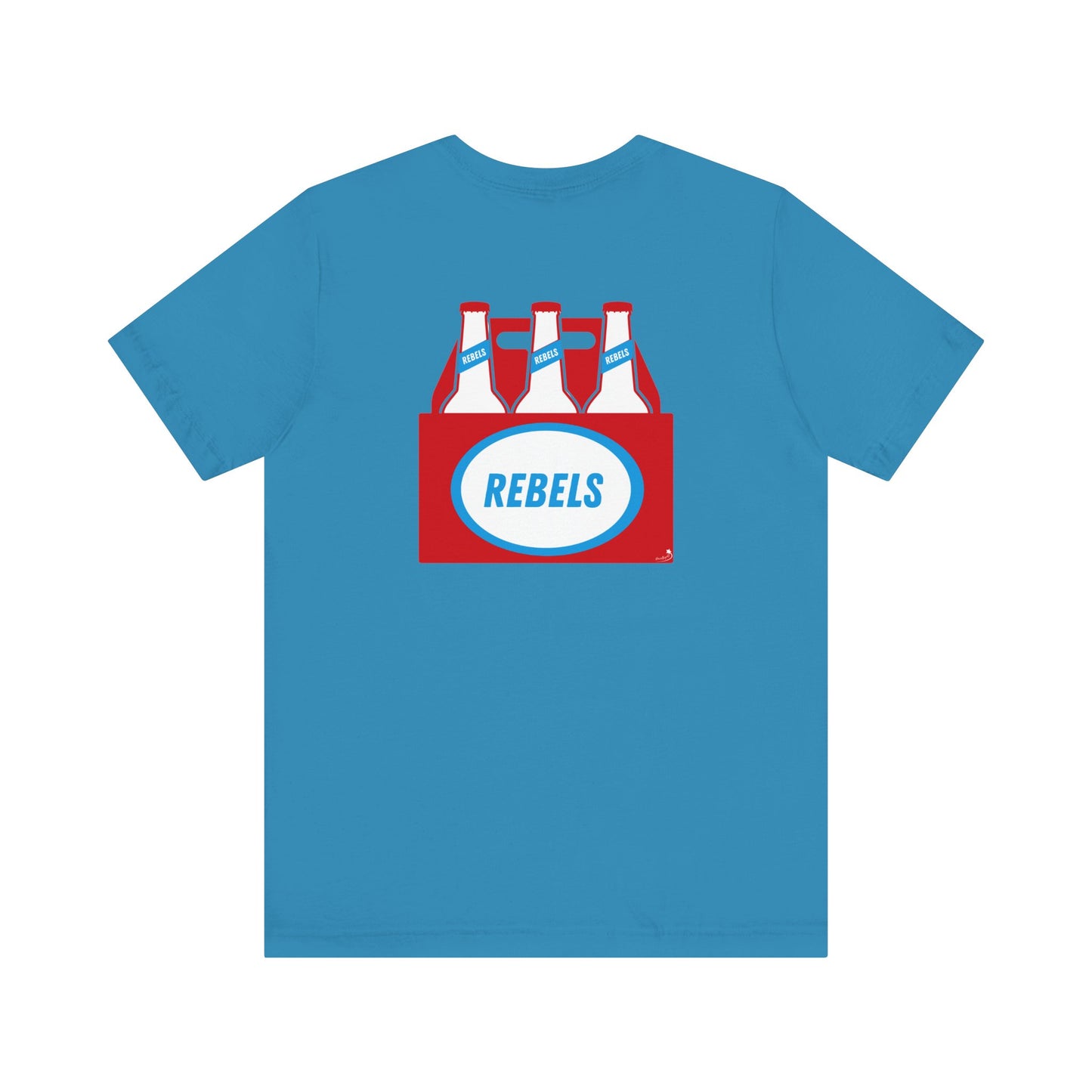 REBELS beer bottle t-shirt