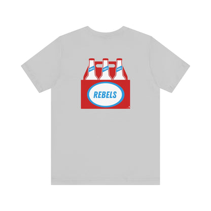 REBELS beer bottle t-shirt