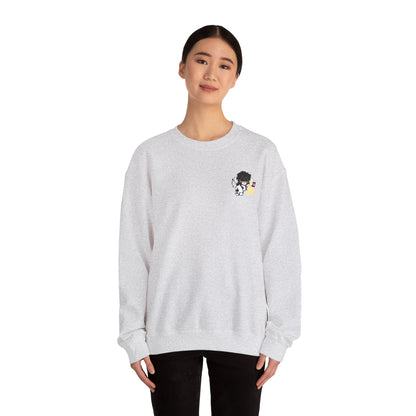 DOG havanese tigers Crewneck Sweatshirt