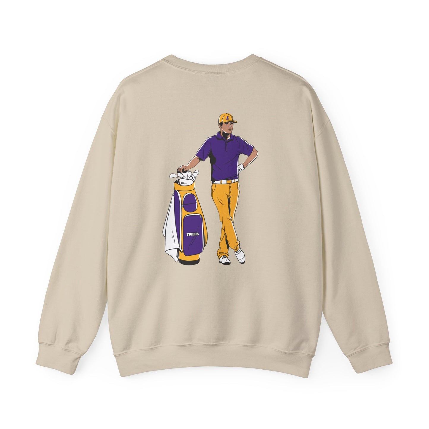 TIGERS Golf Guy Crewneck Sweatshirt