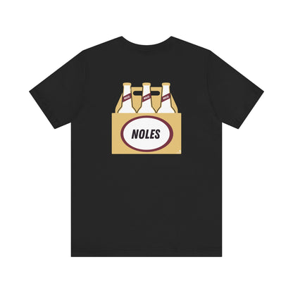 NOLES beer bottle t-shirt