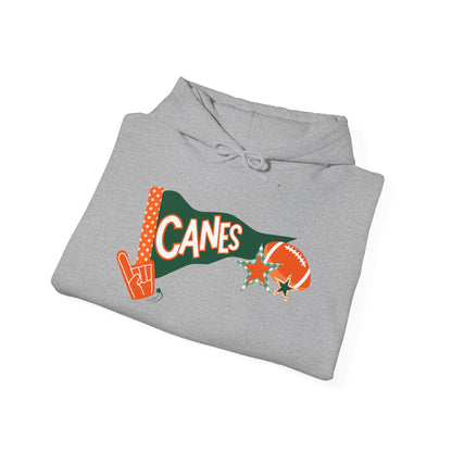 CANES pennant Hooded Sweatshirt