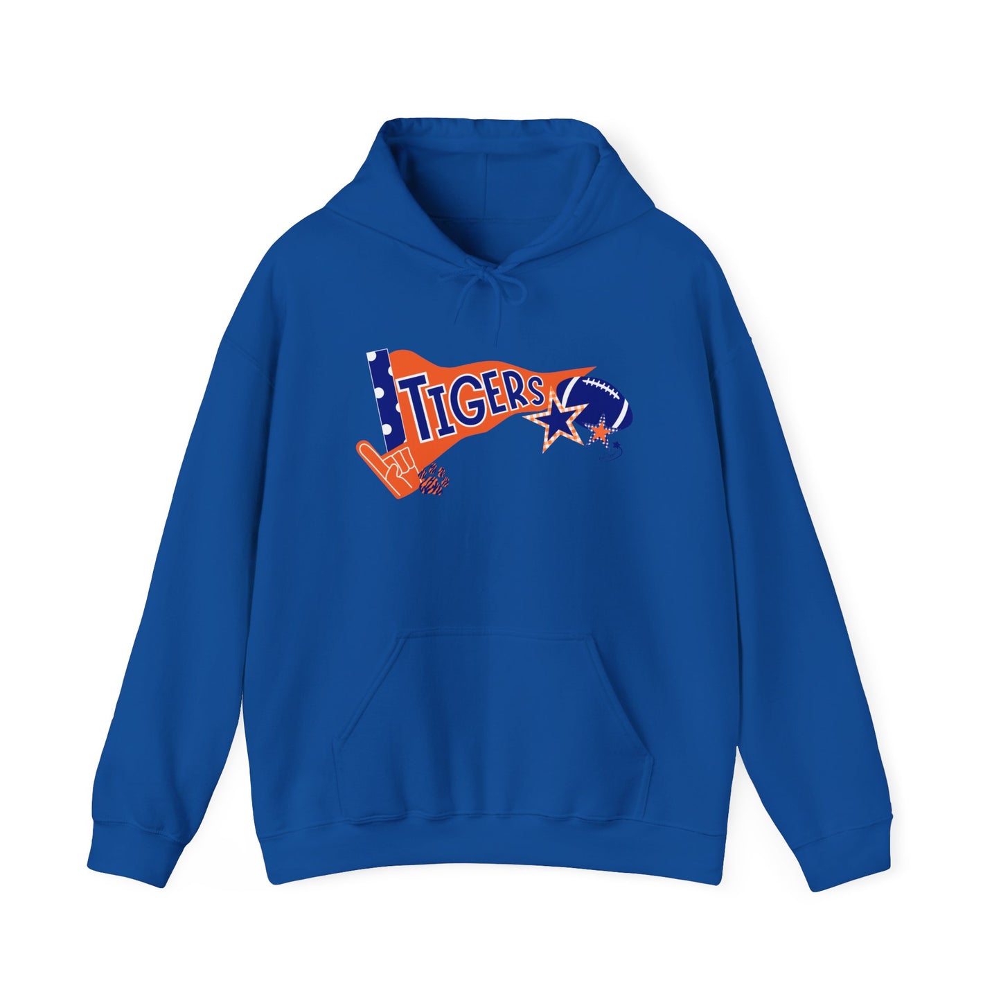 TIGERS AU pennant Hooded Sweatshirt