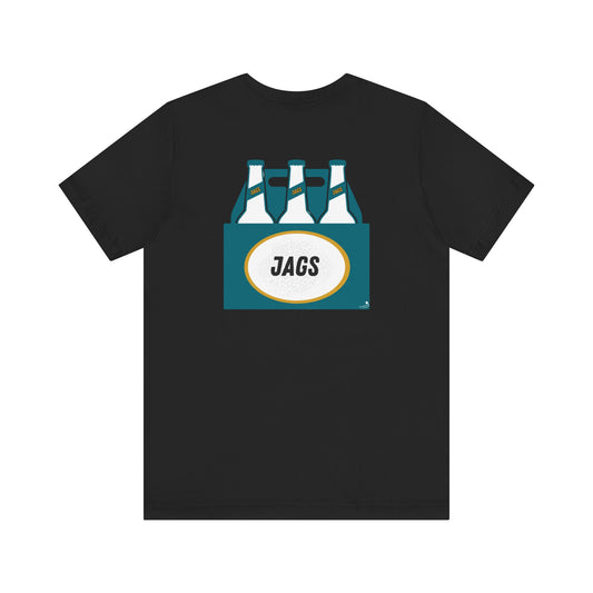 JAGS beer bottle Short Sleeve Tee