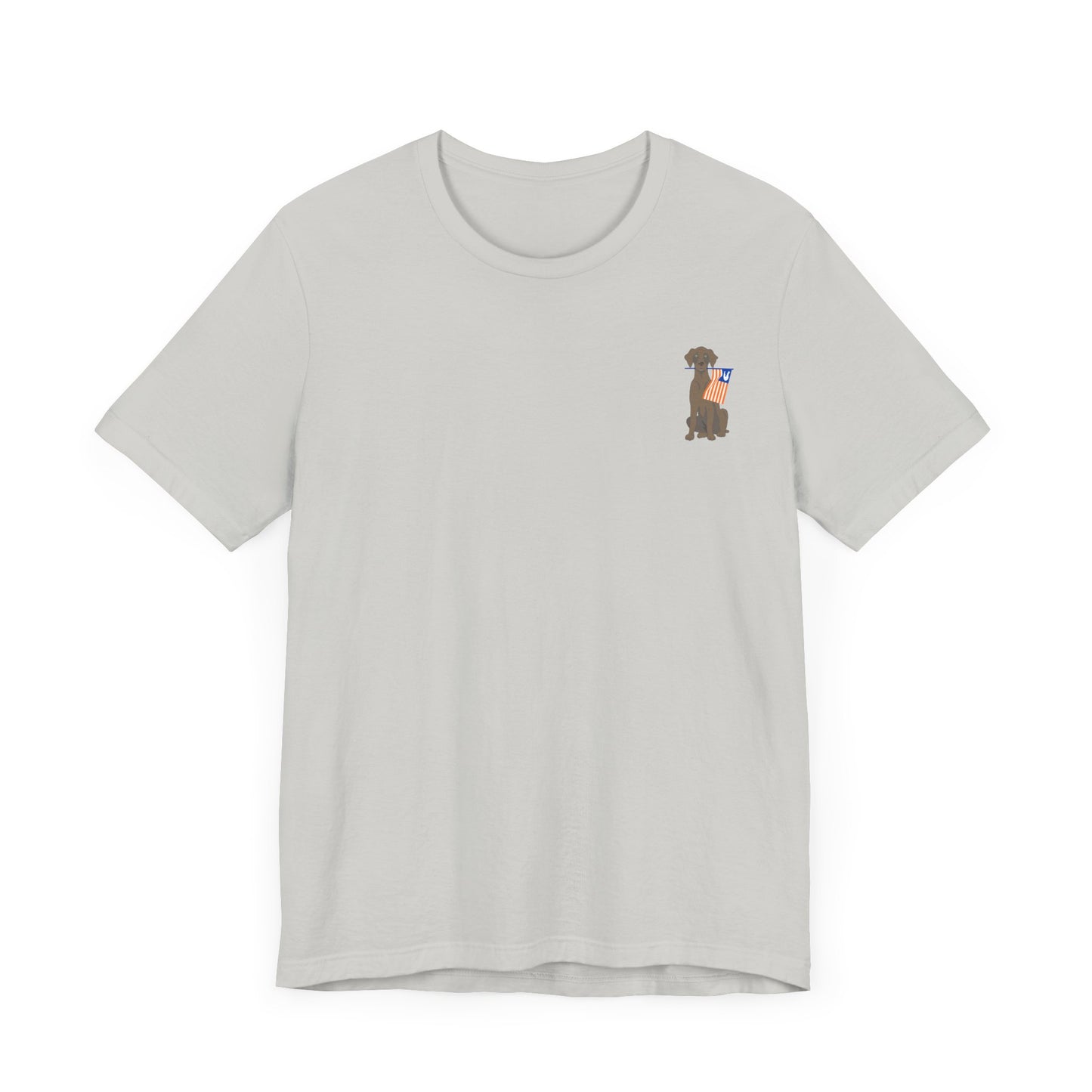 DOG Weimaraner gators Short Sleeve Tee