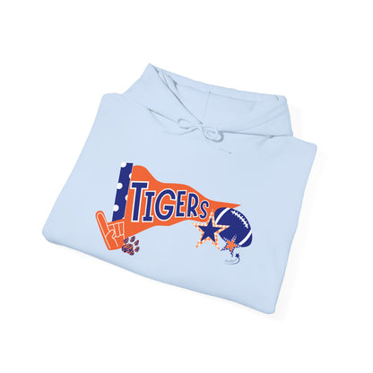 TIGERS AU pennant Hooded Sweatshirt