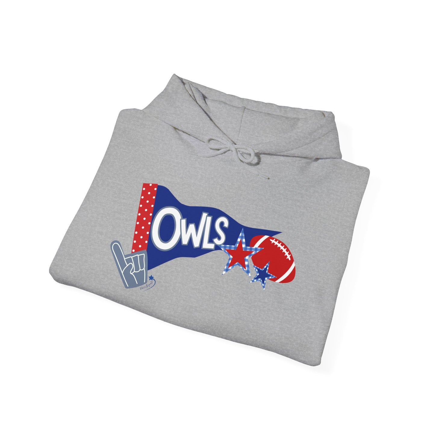 OWLS pennant Hooded Sweatshirt