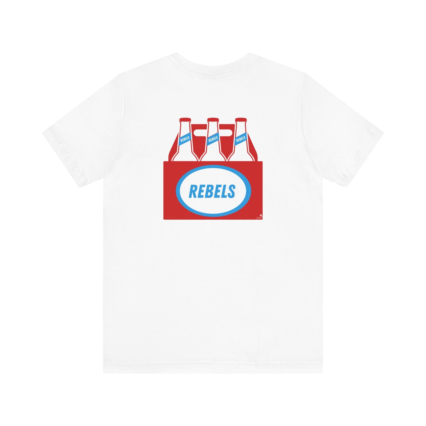 REBELS beer bottle t-shirt