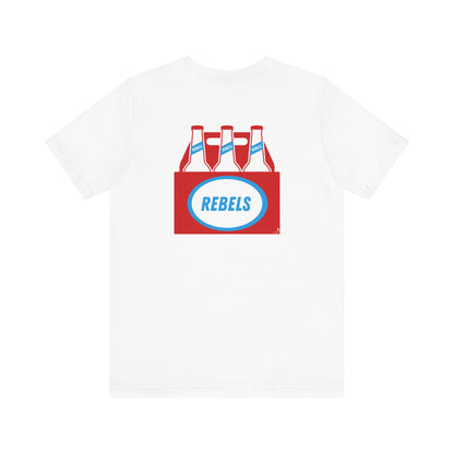 REBELS beer bottle t-shirt