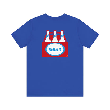 REBELS beer bottle t-shirt