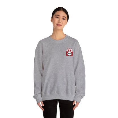 BADGERS beer bottle Crewneck Sweatshirt