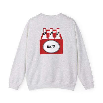 OHIO beer bottle Crewneck Sweatshirt