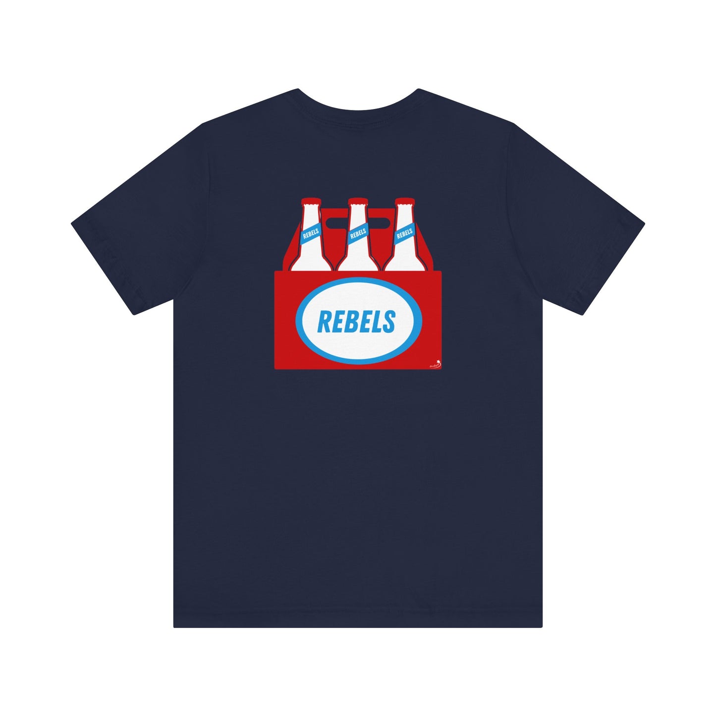 REBELS beer bottle t-shirt