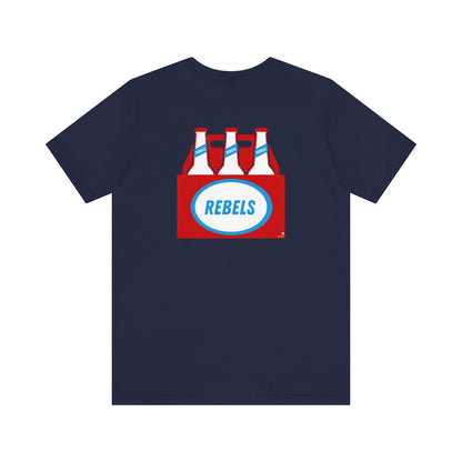 REBELS beer bottle t-shirt