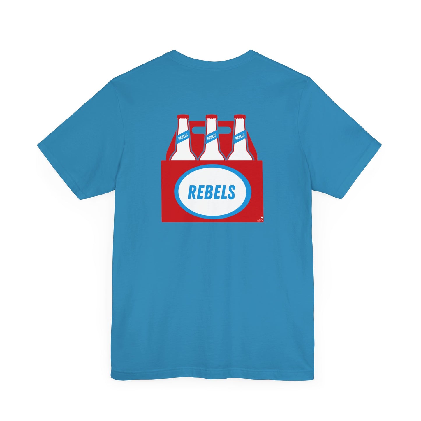 REBELS beer bottle t-shirt