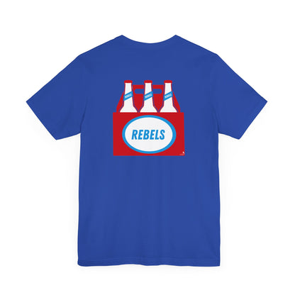 REBELS beer bottle t-shirt