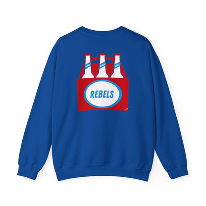 REBELS beer bottle Crewneck Sweatshirt