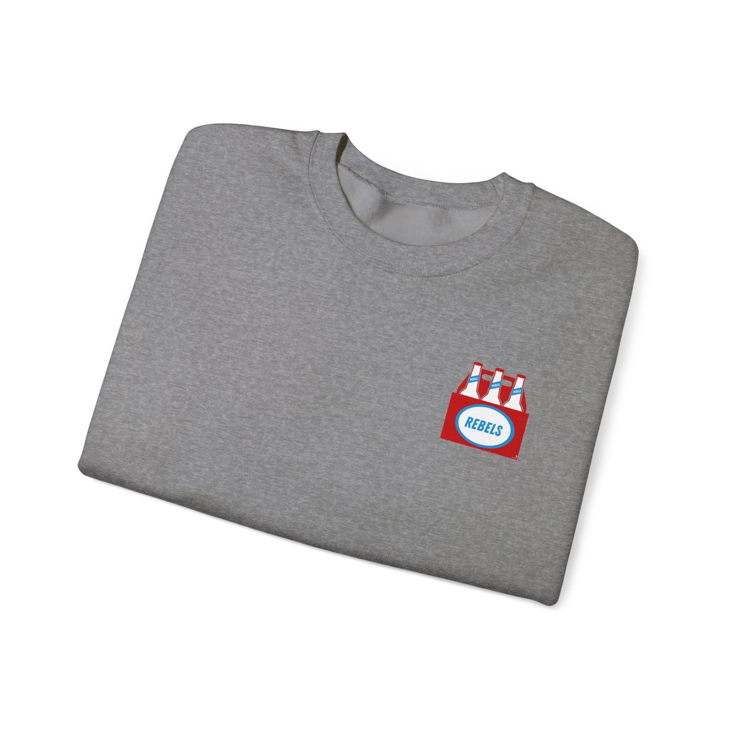 REBELS beer bottle Crewneck Sweatshirt