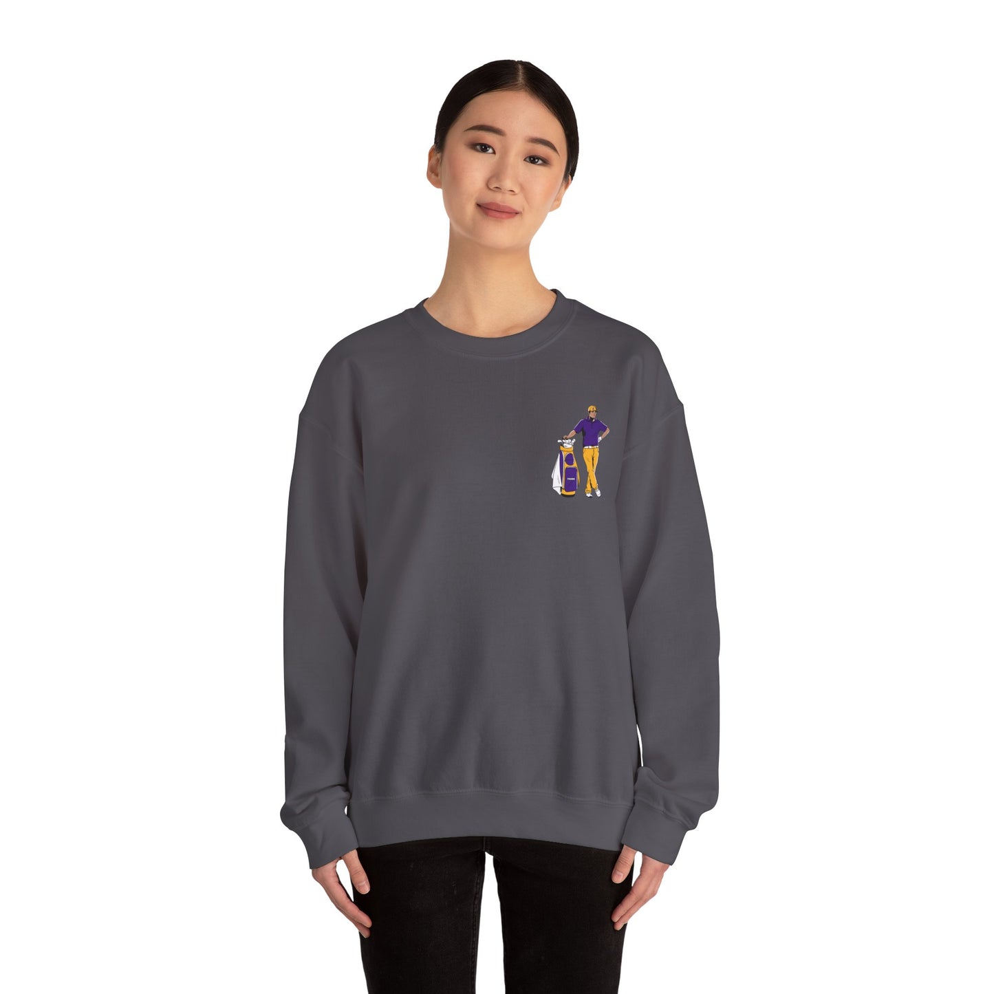 TIGERS Golf Guy Crewneck Sweatshirt