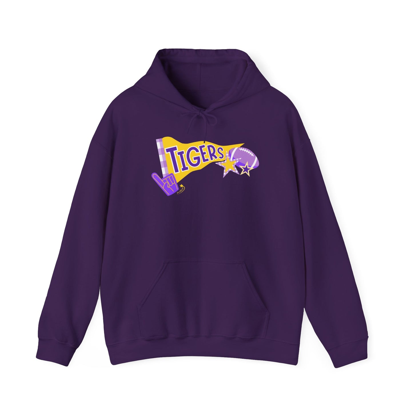 Tigers pennant Hooded Sweatshirt