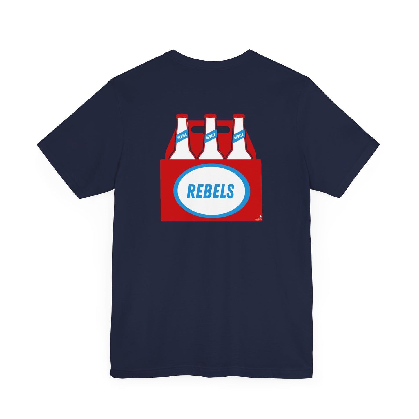 REBELS beer bottle t-shirt