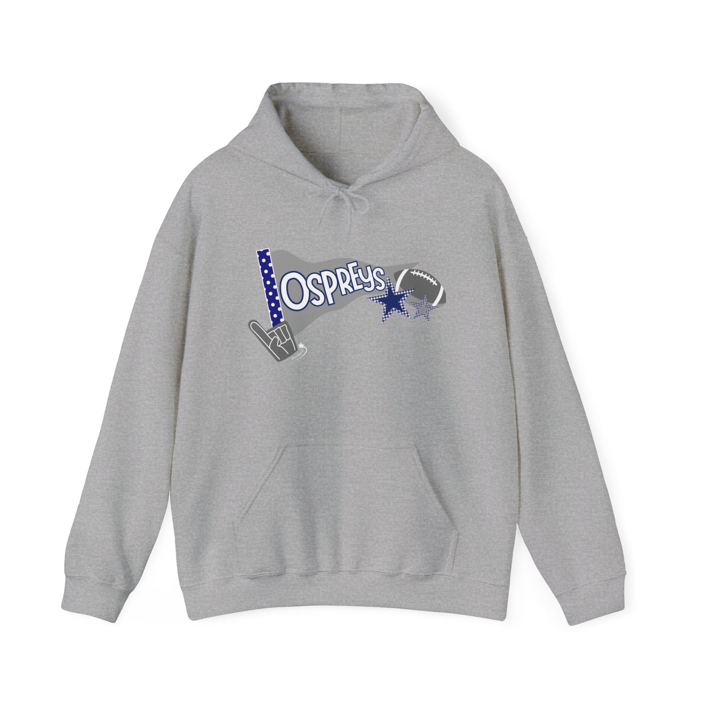 OSPREYS pennant Hooded Sweatshirt