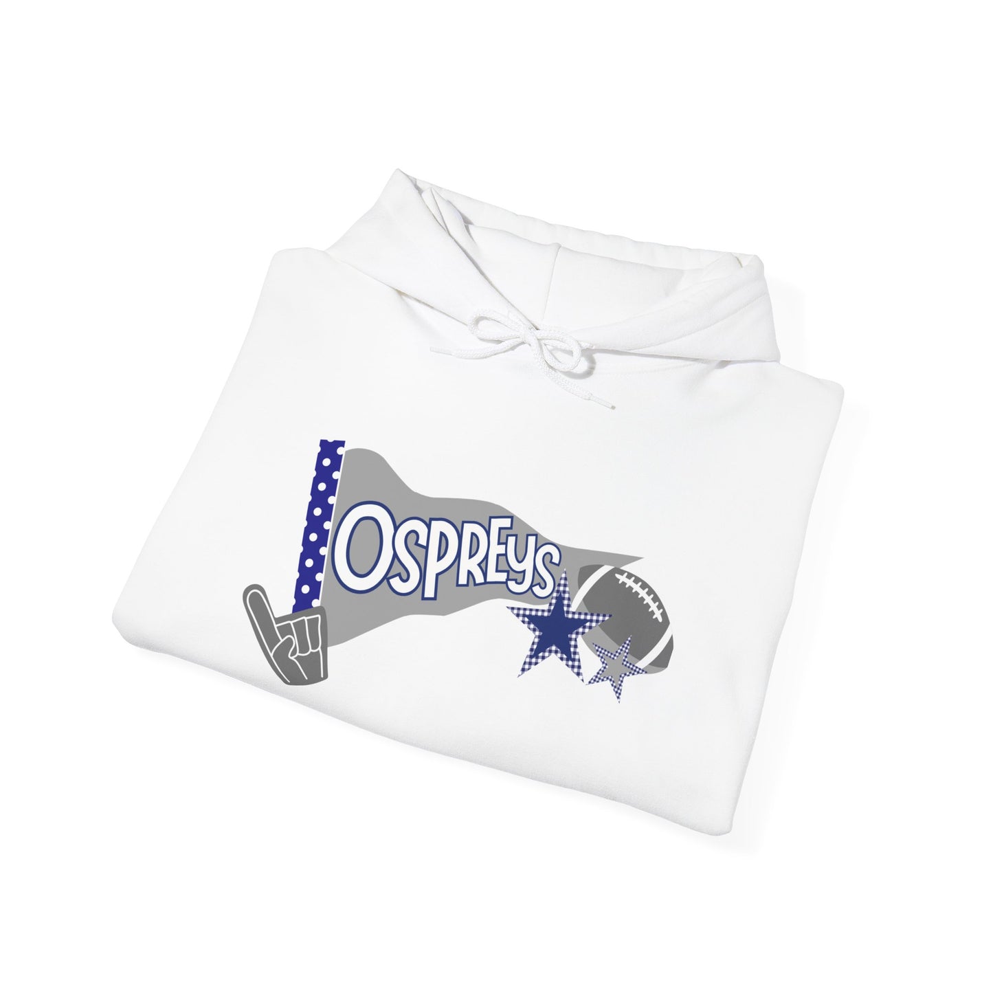 OSPREYS pennant Hooded Sweatshirt